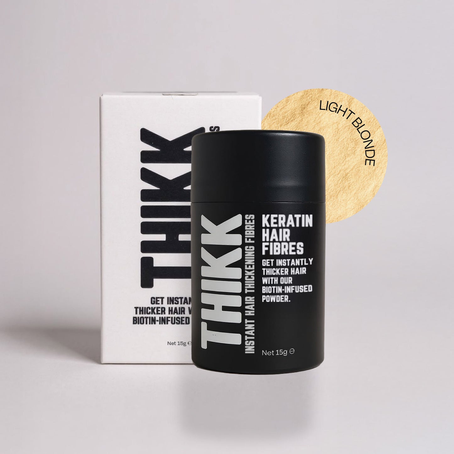 THIKK Keratin Hair Thickening Fibres