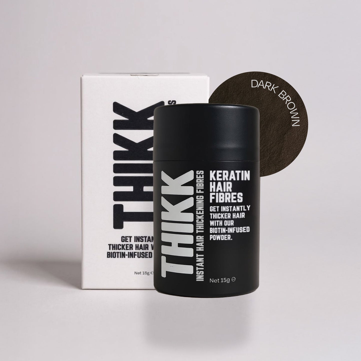 THIKK Keratin Hair Thickening Fibres