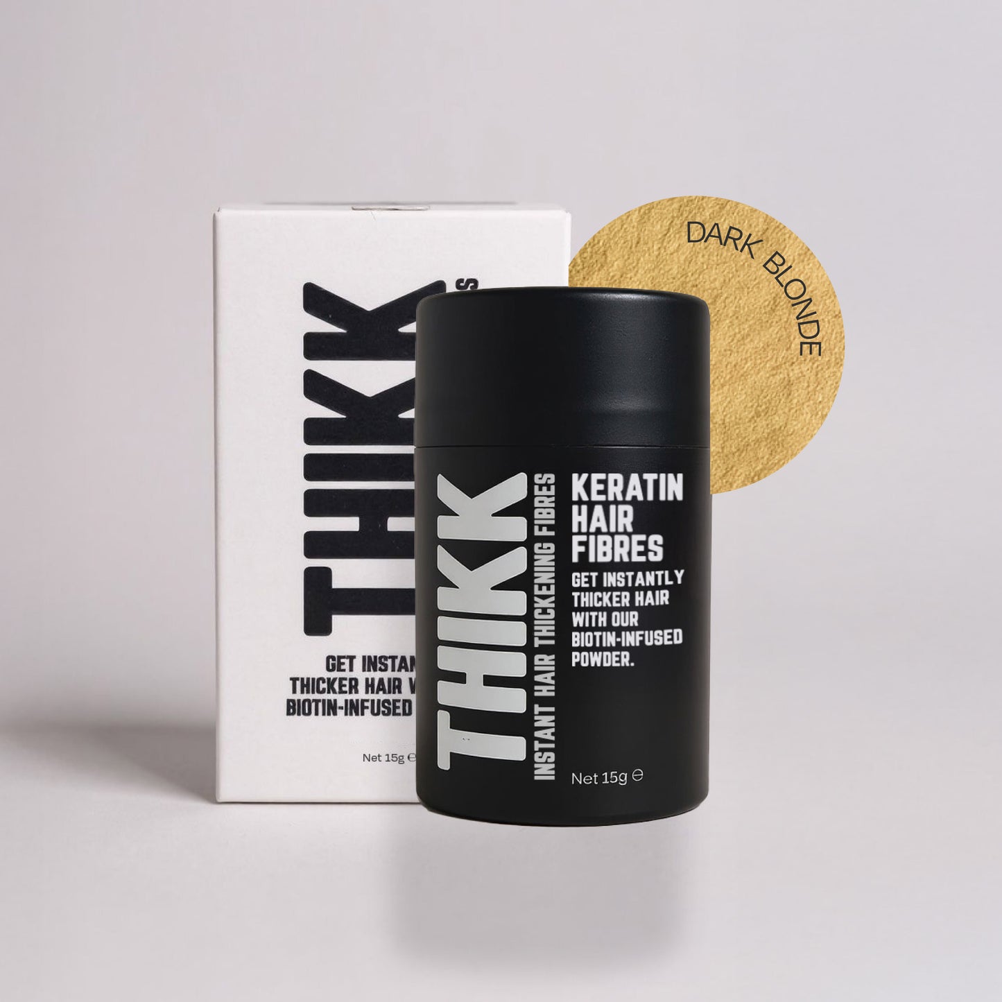 THIKK Keratin Hair Thickening Fibres