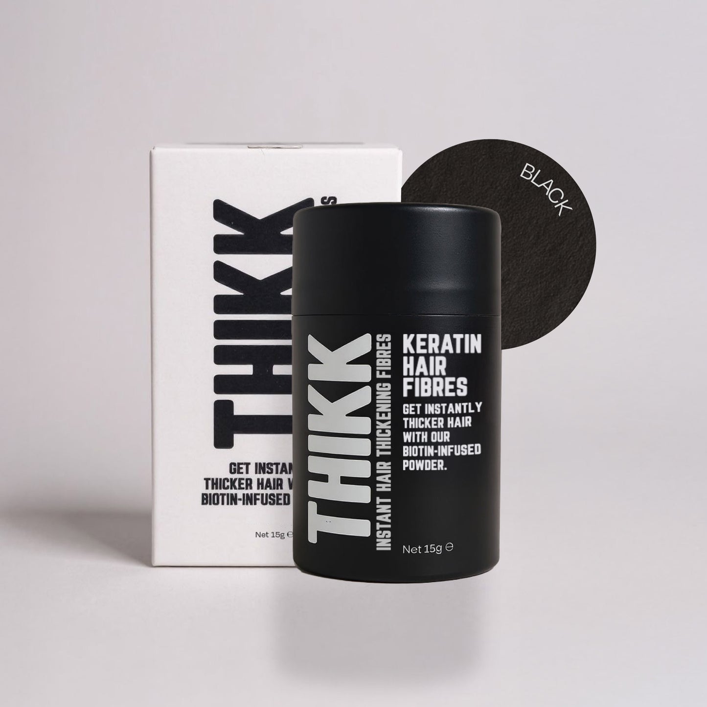 THIKK Keratin Hair Thickening Fibres