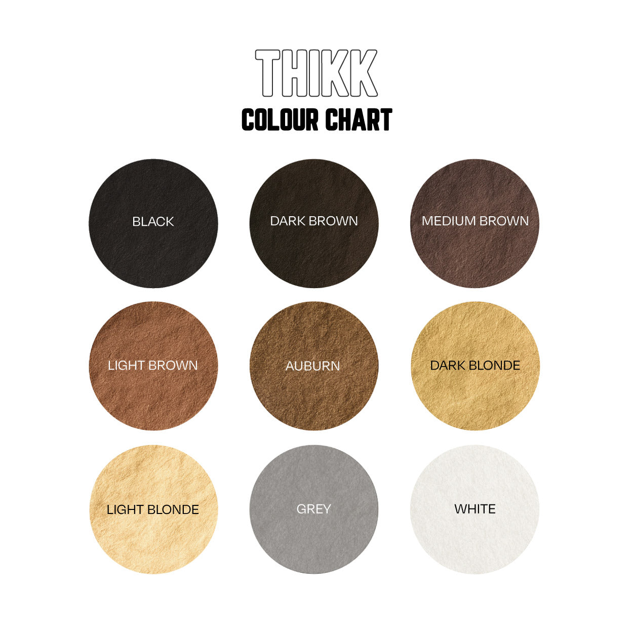 THIKK Keratin Hair Thickening Fibres