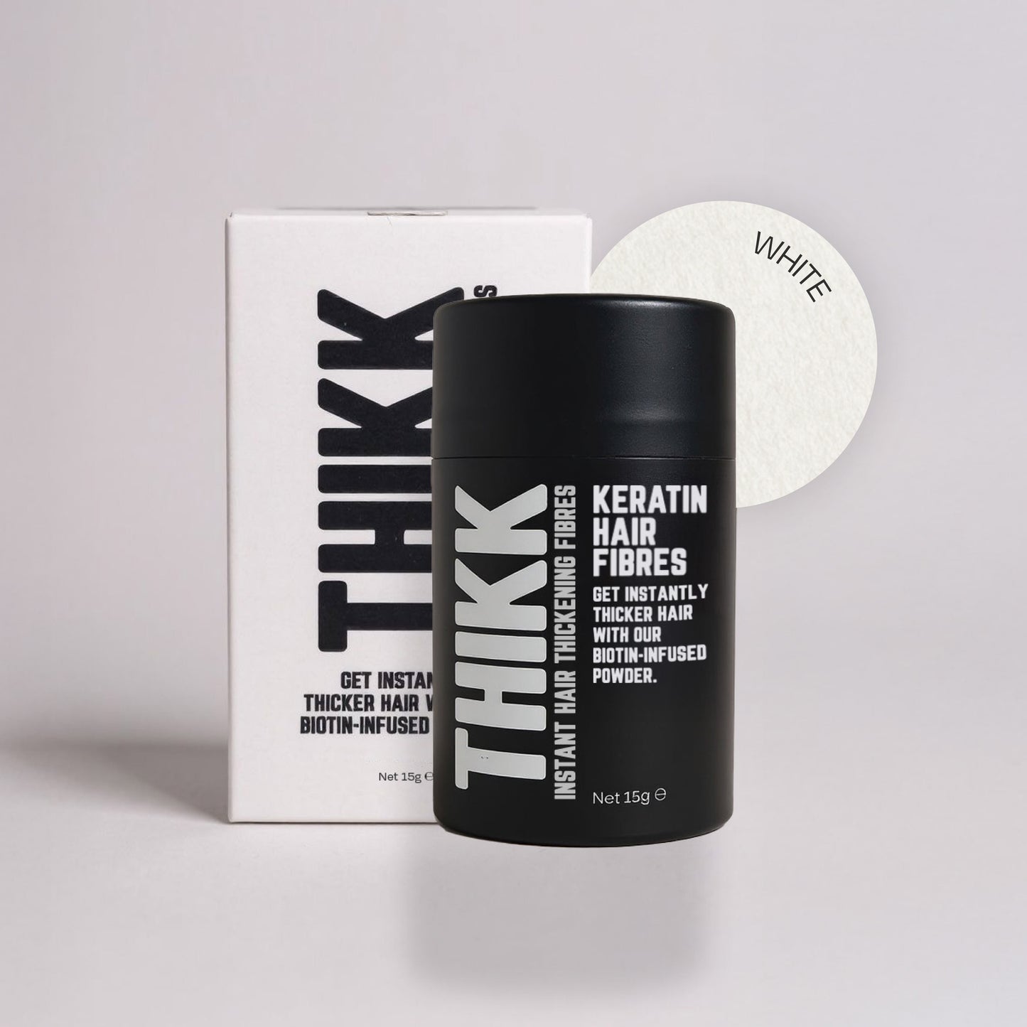 THIKK Keratin Hair Thickening Fibres