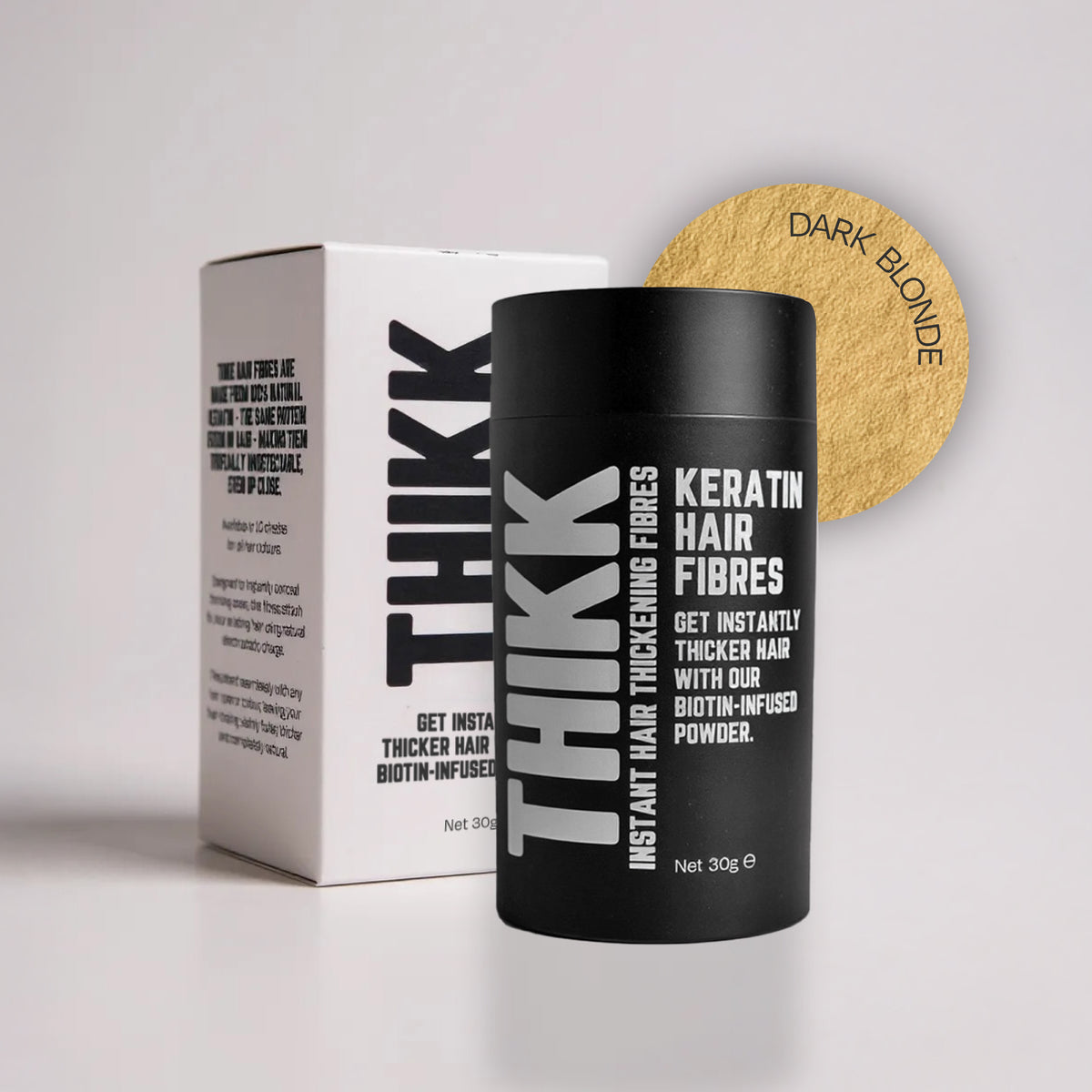 THIKK Keratin Hair Thickening Fibres with Biotin