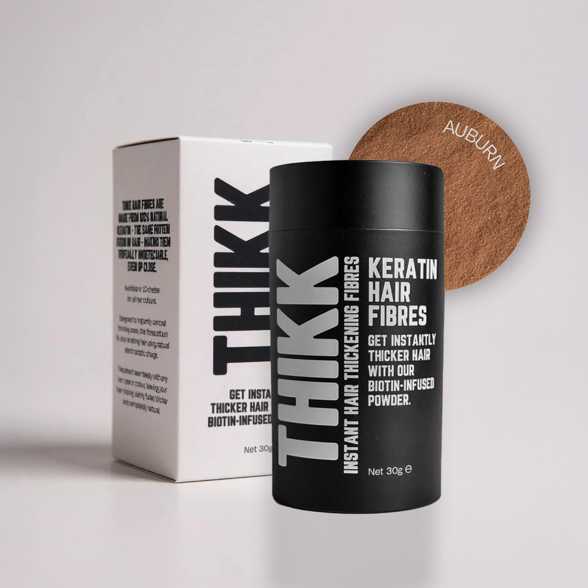 THIKK Keratin Hair Thickening Fibres with Biotin