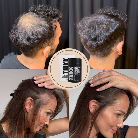 THIKK Keratin Hair Thickening Fibres with Biotin